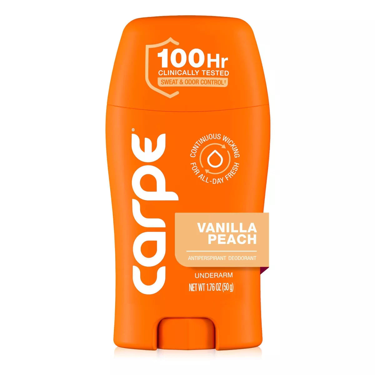 Carpe Women'S 100HR Clinically Tested Sweat & Odor Control Underarm Antiperspirant Deodorant - 1.76Oz