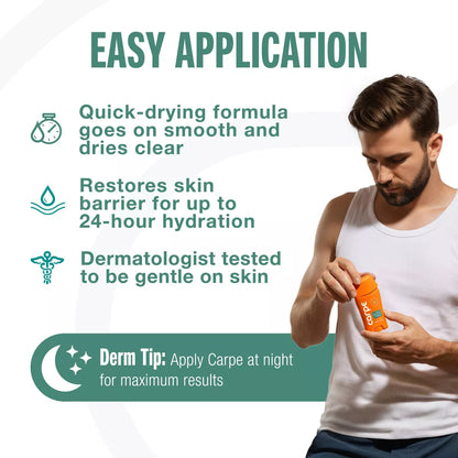 Carpe Men'S 100HR Clinically Tested Sweat & Odor Control Underarm Antiperspirant Deodorant - 1.76Oz