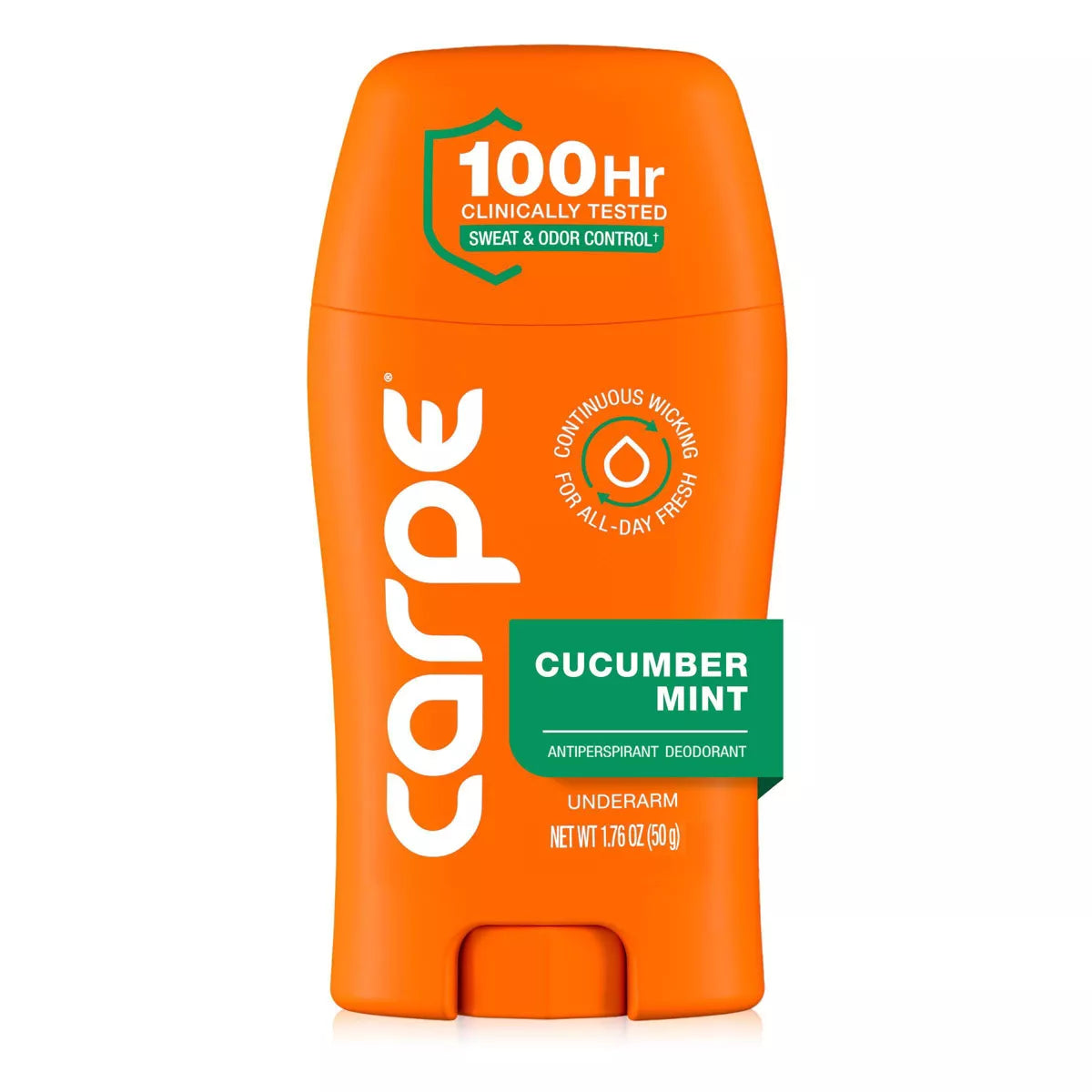 Carpe Women'S 100HR Clinically Tested Sweat & Odor Control Underarm Antiperspirant Deodorant - 1.76Oz