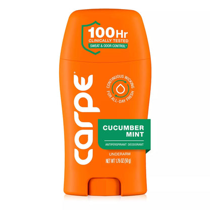 Carpe Women'S 100HR Clinically Tested Sweat & Odor Control Underarm Antiperspirant Deodorant - 1.76Oz