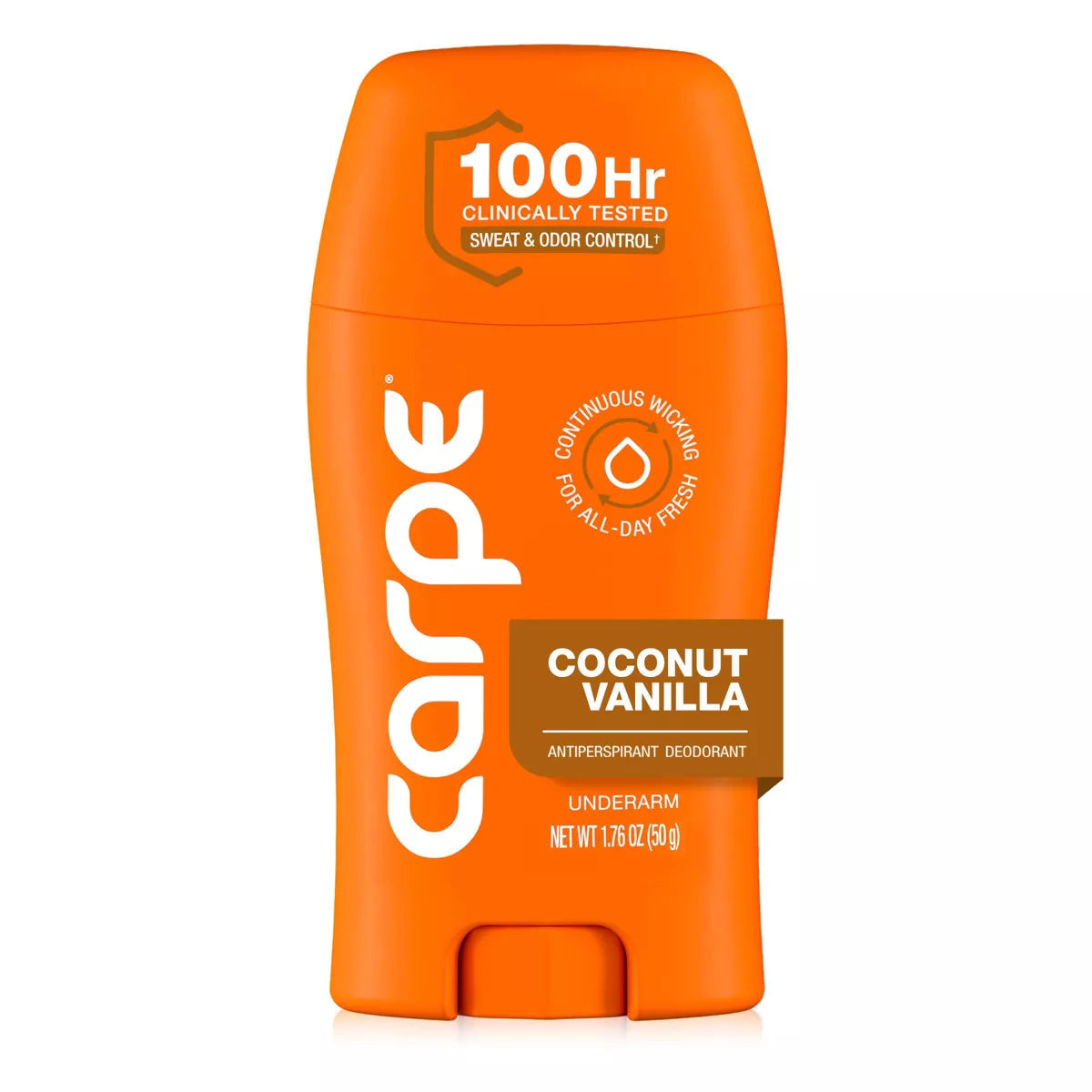 Carpe Women'S 100HR Clinically Tested Sweat & Odor Control Underarm Antiperspirant Deodorant - 1.76Oz