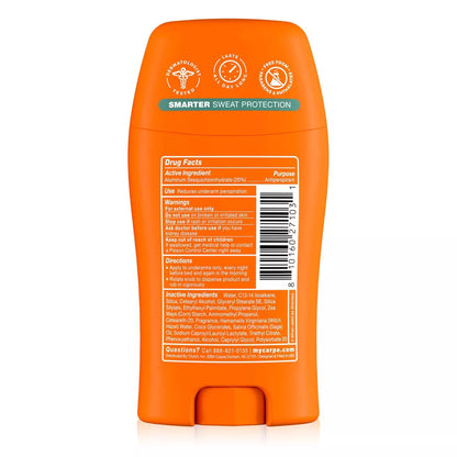 Carpe Men'S 100HR Clinically Tested Sweat & Odor Control Underarm Antiperspirant Deodorant - 1.76Oz