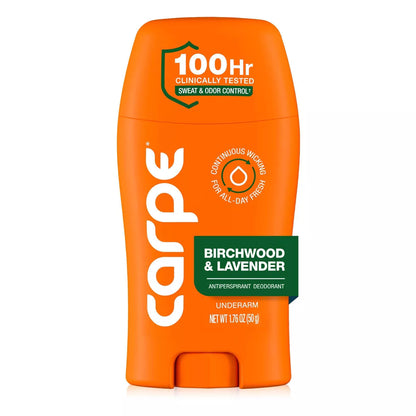 Carpe Women'S 100HR Clinically Tested Sweat & Odor Control Underarm Antiperspirant Deodorant - 1.76Oz